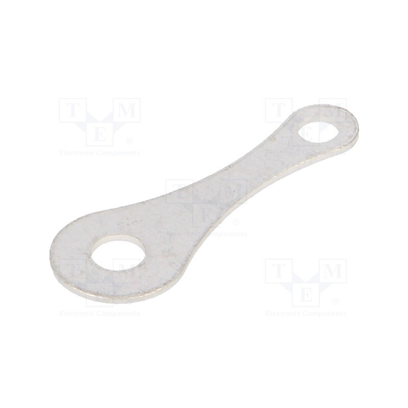 5 pcs x KEYSTONE - 7331 - Tip: solder lug ring, 0.5mm, M3, Ø: 3.1mm, soldering, screw, brass