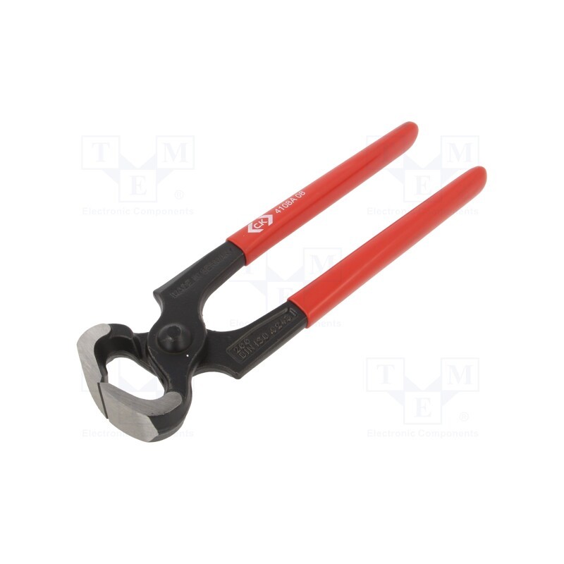 1 pcs x C.K - T4108A 08 - Carpenters pincers, end,cutting, 200mm