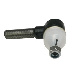 Short angular ball joint, left, threaded, with nut