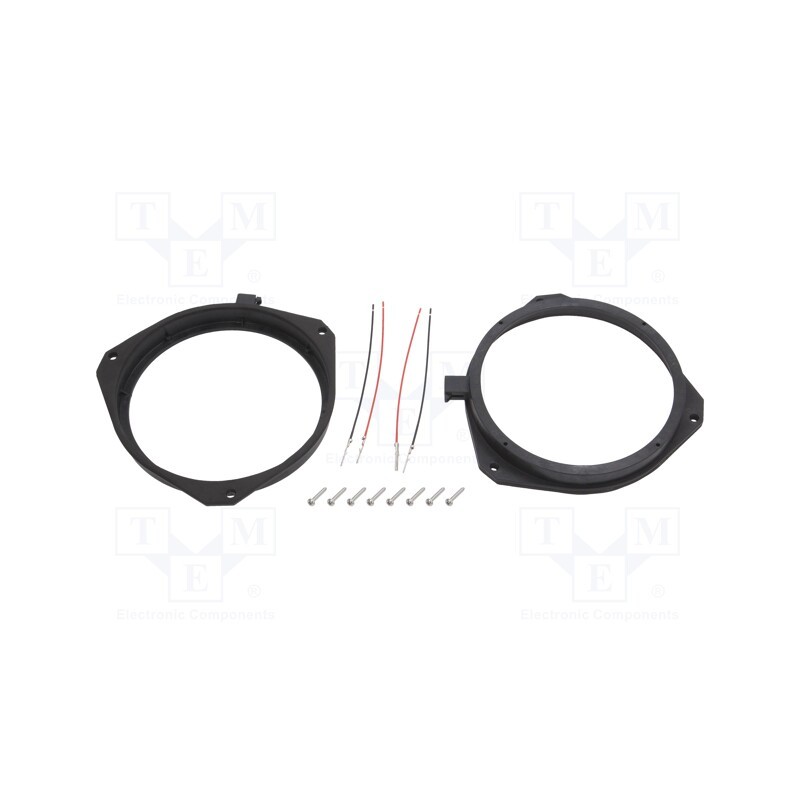 1 set x ACV - 271230-07-1-0 - Speaker frame, 165mm, Alfa Romeo Giulia 2016-&gt,2021, 2pcs.