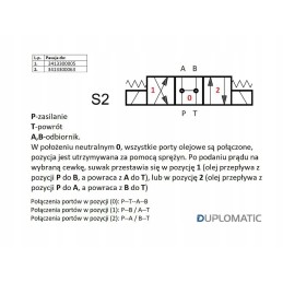 Distributor solenoid valve ng 10 slider h