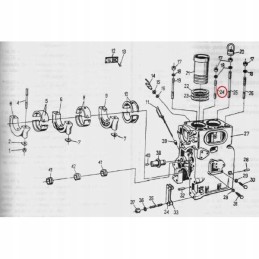 Head stud 50000453 c 330 50000453