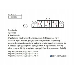 Distributor solenoid valve ng 10 spool y