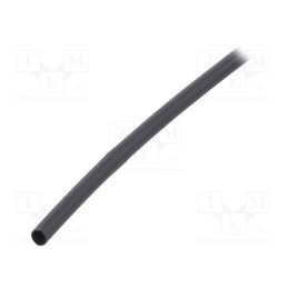 150 m x TE Connectivity - ATUM-4.5/1.5-0-SP - Heat shrink sleeve, glued, 3: 1, 4.5mm, black, polyolefine, reel