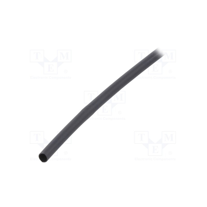 150 m x TE Connectivity - ATUM-4.5/1.5-0-SP - Heat shrink sleeve, glued, 3: 1, 4.5mm, black, polyolefine, reel