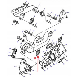 3638735m1 exhaust manifold gasket