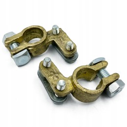 Self-clamping battery clamps 600a, 2 pieces