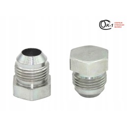 Nut cap UNF 7 16 for plugging the cable