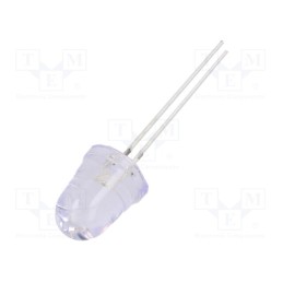 1 pcs x OPTOSUPPLY - OSB56PA201A - LED, 10mm, blue, 8°, Front: convex, 2.9÷3.4V, No.of term: 2, -30÷85°C
