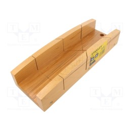 1 pcs x STANLEY - 1-19-192 - Mitre box, L: 350mm, W: 76mm, wood