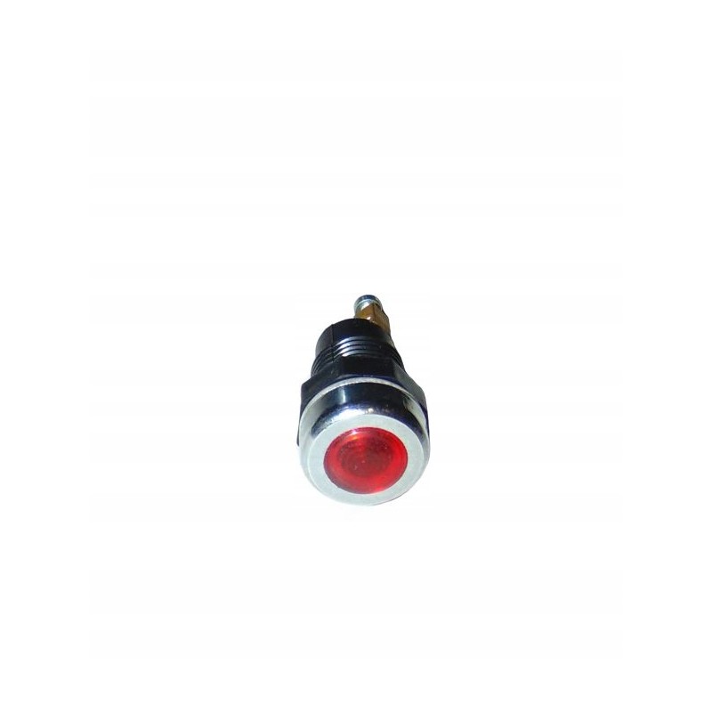 Red meta-bulb indicator light