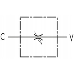 Hydraulic choke valve 2nd adjustable 3 8 30l