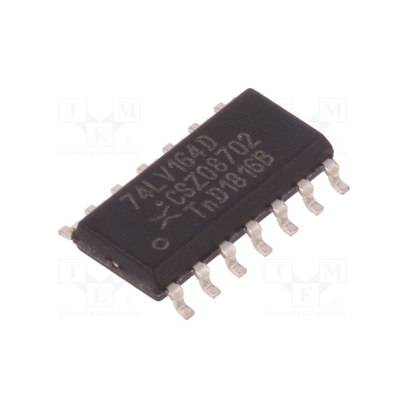 5 pcs x NEXPERIA - 74LV164D,112 - IC: digital, 8bit,shift register,serial output,parallel in, TTL
