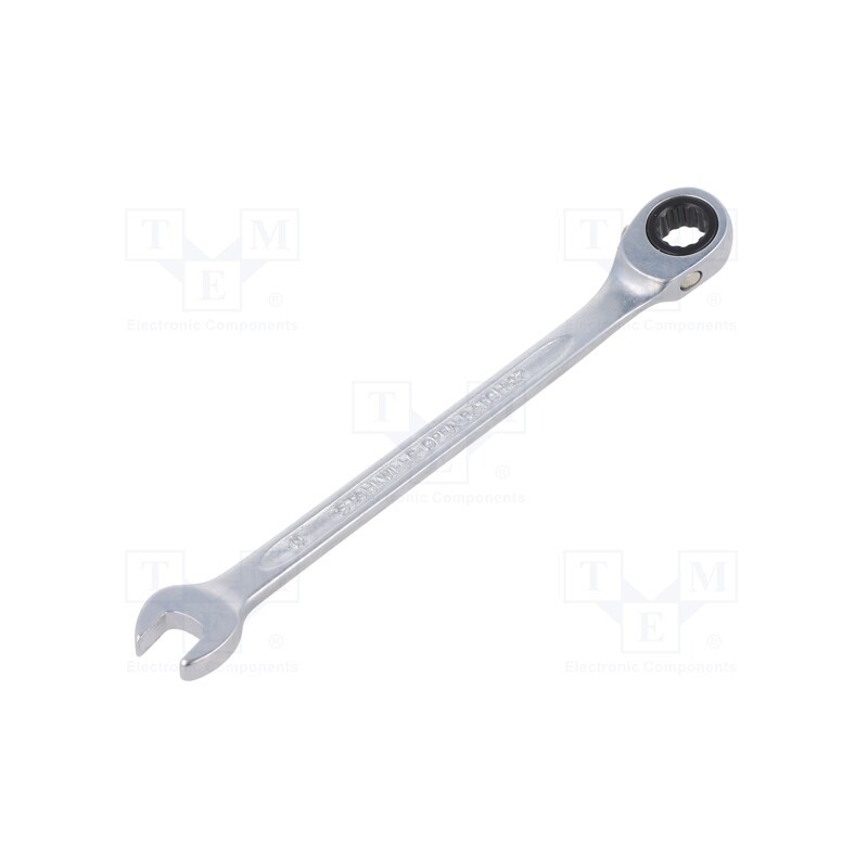 1 pcs x STAHLWILLE - 41170808 - Wrench, combination spanner, 8mm, chromium plated steel, L: 144mm