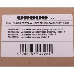 Set of gaskets for the C 330 reduction gear, original Ursus