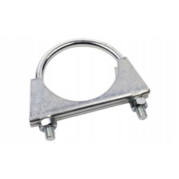Exhaust pipe clamp, muffler clamp, 65 mm