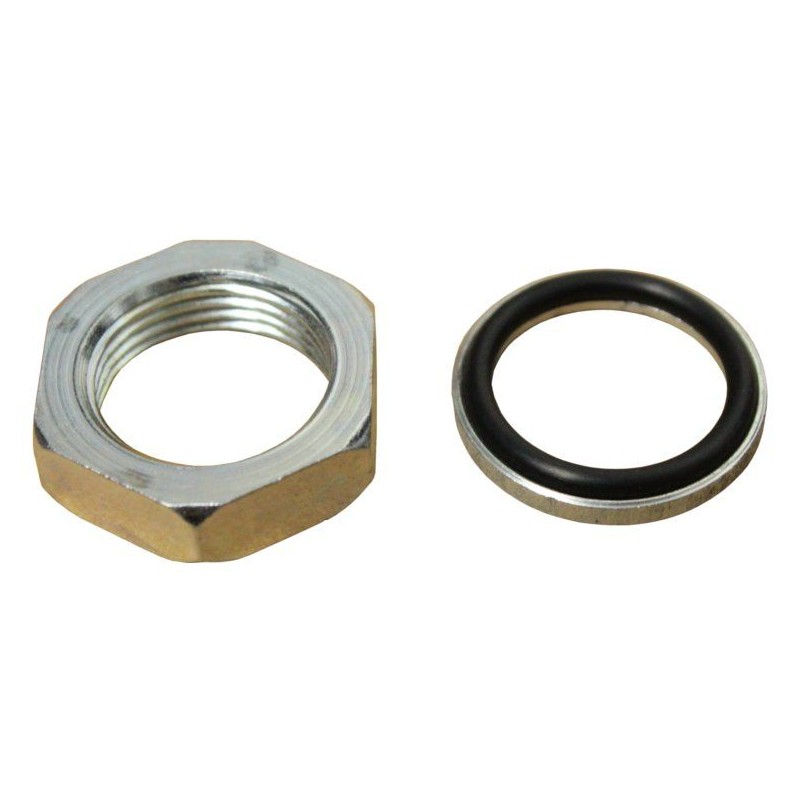 Locknut M22x1 5 with washer and O-ring