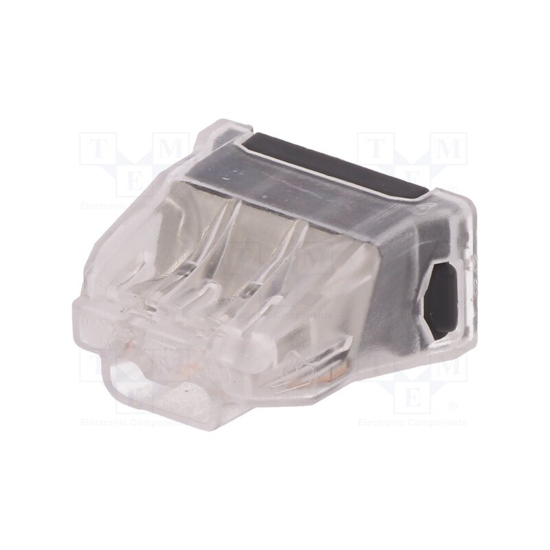 5 pcs x ELECTRO TERMINAL - 88714701 - Quick splice, spring clamp, 0.5÷2.5mm2, 450V, 24A, anthracite