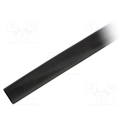 150 m x TE Connectivity - RNF-100-1/2-0-SP - Heat shrink sleeve, glueless,flexible, 2: 1, 12.7mm, black