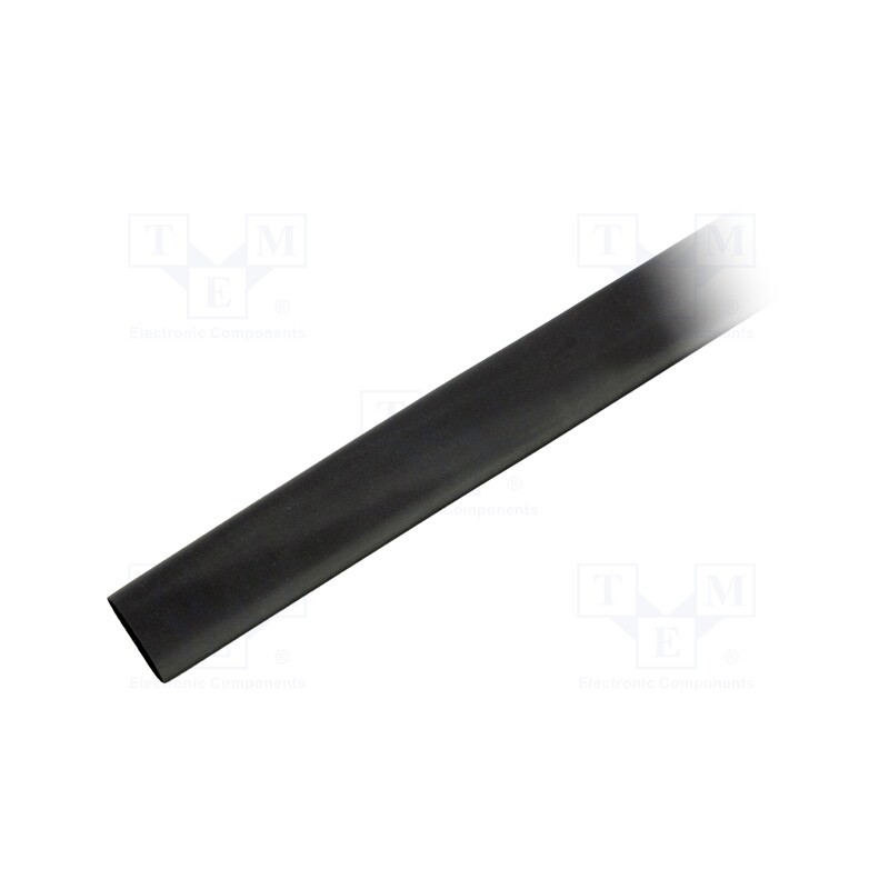 150 m x TE Connectivity - RNF-100-1/2-0-SP - Heat shrink sleeve, glueless,flexible, 2: 1, 12.7mm, black