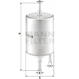 Mann fuel filter audi a4 avant 8e5 b6
