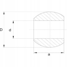 Lower hook ball cat 2 3 oe37 56x38 mm