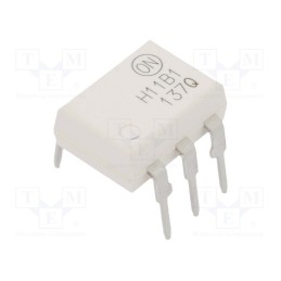 1 pcs x ONSEMI - H11B1M - Optocoupler, THT, Ch: 1, OUT: Darlington, Uinsul: 4.17kV, Uce: 30V