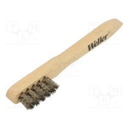 1 pcg x WELLER - T0051382799 - Tool: brush, stainless steel, 3pcs, Handle material: wood