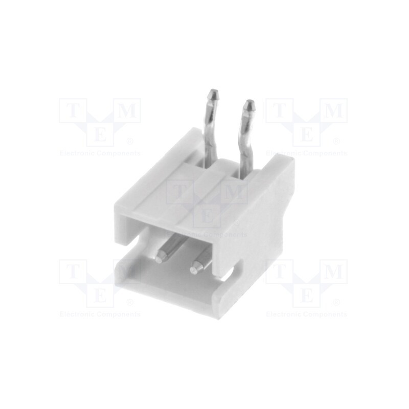 5 pcs x JST - S2B-ZR (LF)(SN) - Socket, wire-board, male, ZH, 1.5mm, PIN: 2, THT, 50V, 1A, -25÷85°C