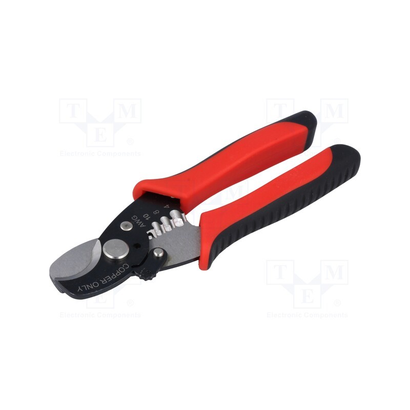 1 pcs x NEWBRAND - NB-PCUT02 - Pliers, cutting,for wire stripping, 170mm, 6÷21mm2