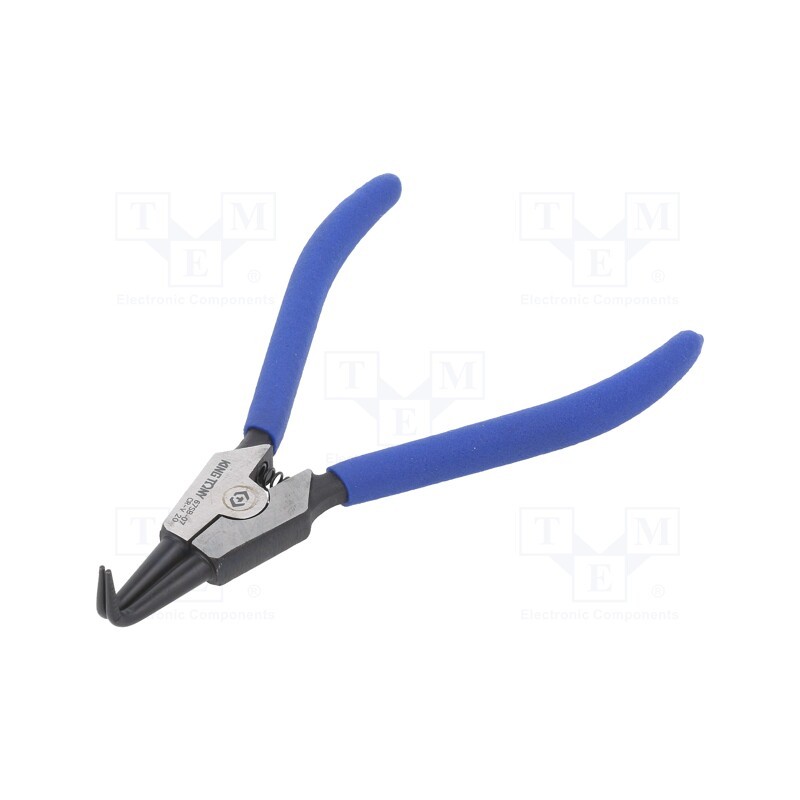 1 pcs x KING TONY - 67SB-07 - Pliers, for circlip, external, 19÷60mm, Pliers len: 180mm