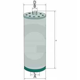 Deutz engine oil filter 02931092 hu931x lf38