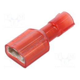 5 pcs x PANDUIT - DNF18-250FIB-3K - Terminal: flat, 6.3mm, 0.8mm, female, 0.5÷1mm2, crimped, for cable