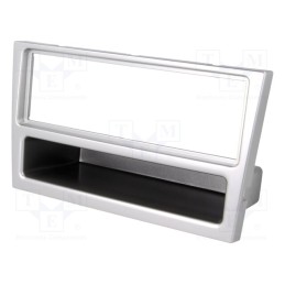 1 pcs x ACV - 281230-26-3-0 - Radio frame, Opel, 1 DIN, matt-chrom