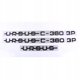 Stickers sign ursus c 360 c360 3p set