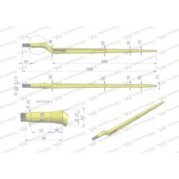 Universal loader zl 880 mm use