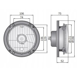 Headlight h4 r2 139 131