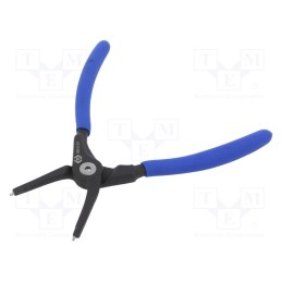 1 pcs x KING TONY - 66HS-07 - Pliers, for circlip, internal, 19÷60mm, Pliers len: 188mm
