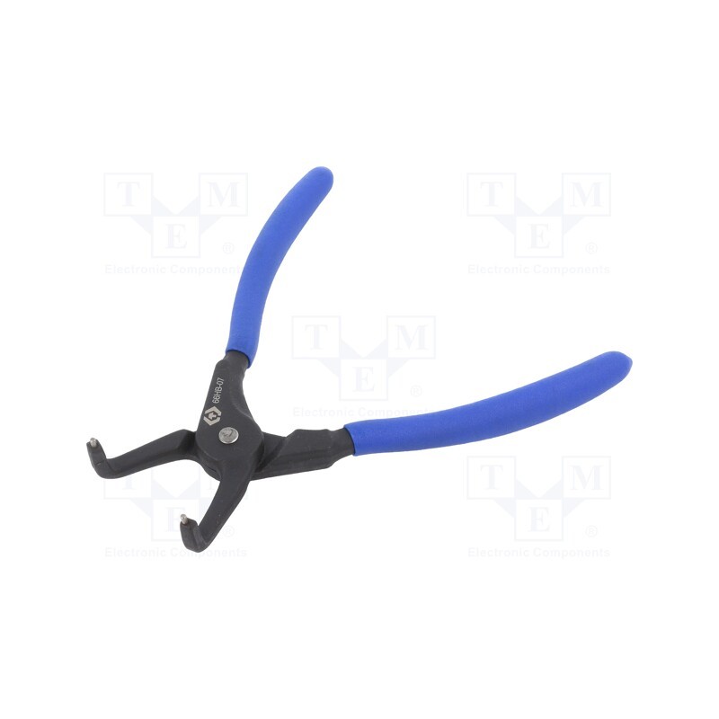 1 pcs x KING TONY - 66HB-07 - Pliers, for circlip, internal, 19÷60mm, Pliers len: 175mm, angular