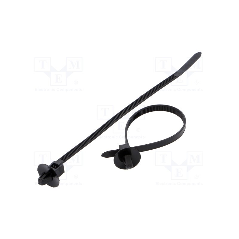 1 pcg x ROMIX - 18207 - Cable tie, 10pcs, VW, OEM: N90666101, L: 145mm, Ømount.hole: 6mm
