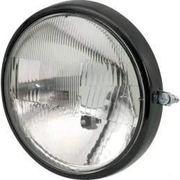 Optical element of the headlamp with left frame