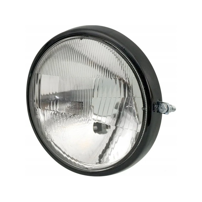Optical element of the headlamp with left frame