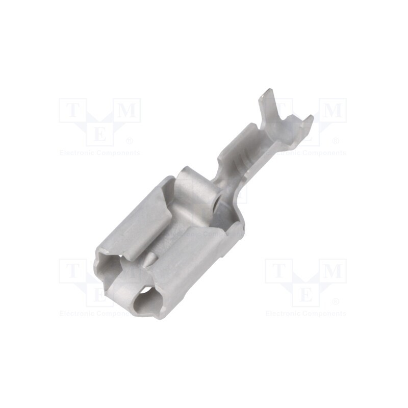 5 pcs x TE Connectivity - 160759-3 - Terminal: flat, 6.3mm, 0.8mm, female, 0.5÷1.5mm2, crimped, straight