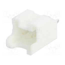 5 pcs x JST - B02B-PASK-1 (LF)(SN) - Socket, wire-board, male, PA, 2mm, PIN: 2, THT, 3A, Locking: latch