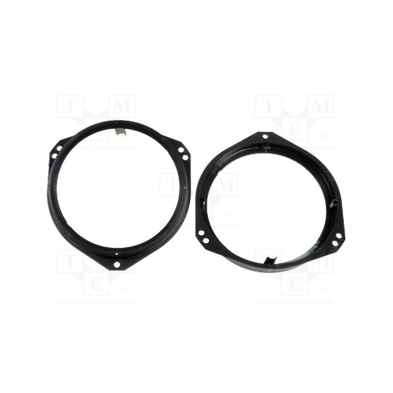 1 set x 4CARMEDIA - RAM-20.432/K - Speaker frame, 165mm, BMW,Nissan,Opel,Renault, 2pcs.
