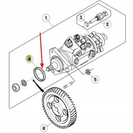 6005024982 hydraulic pump seal