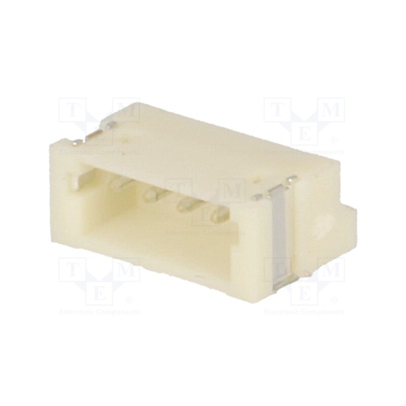 5 pcs x JOINT TECH - A1500WR-S-4P - Socket, wire-board, male, 1.5mm, PIN: 4, SMT, 100V, 1A, tinned, 20mΩ