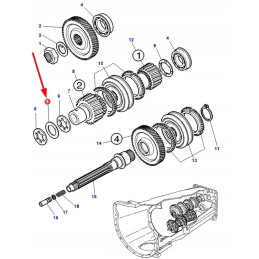 3792123m1 spacer 0 50 mm