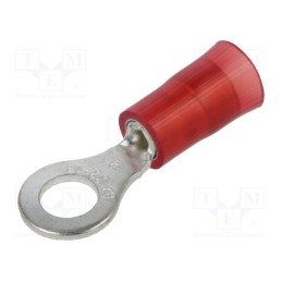 5 pcs x PANDUIT - PN18-8R-M - Tip: ring, Ø: 4mm, 0.5÷1mm2, crimped, for cable, insulated, tinned