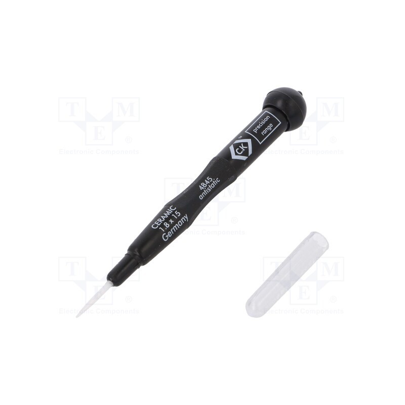 1 pcs x C.K - T4847 - Ceramic trimmer, 110mm, Size: PH0, Bit: Phillips